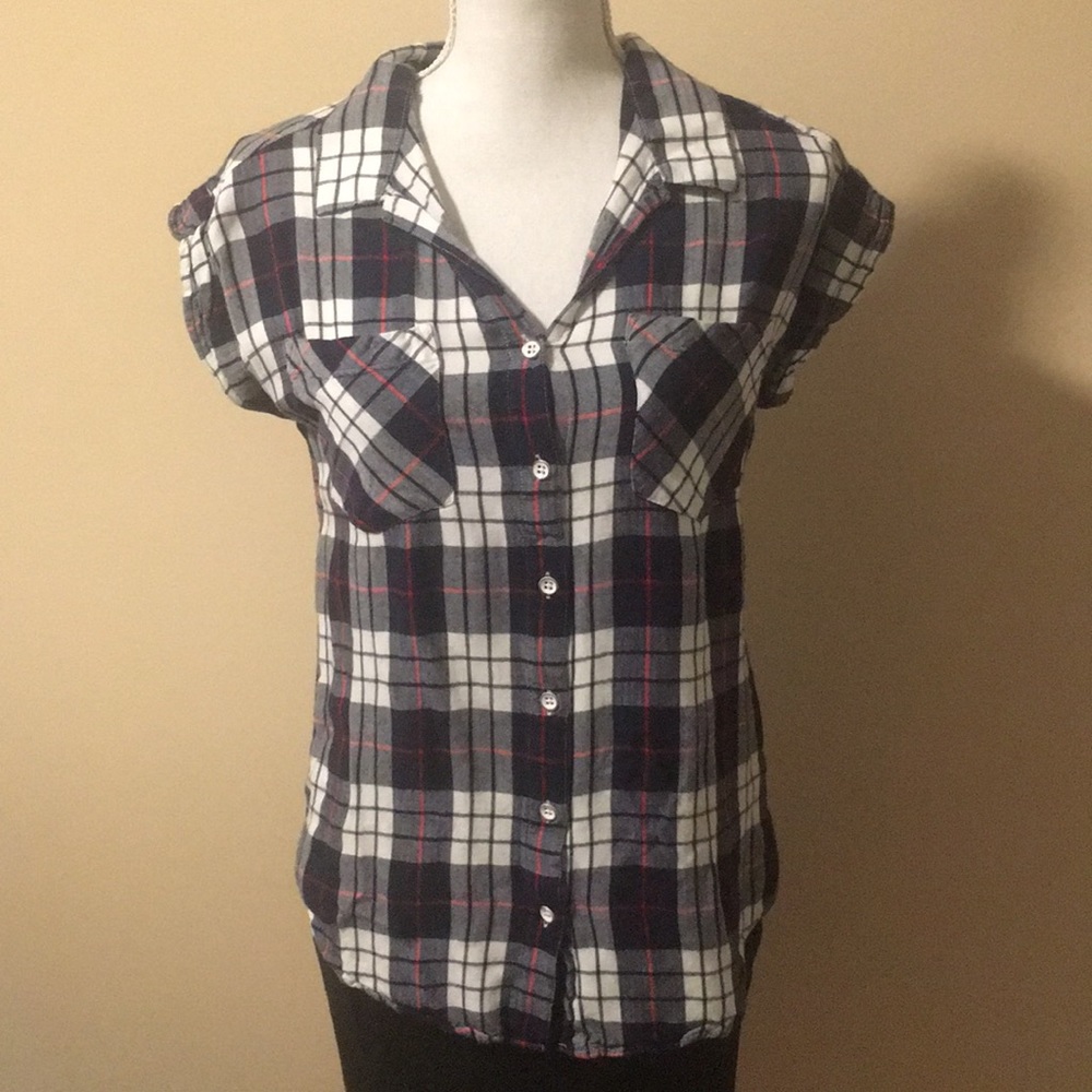 JACHS Girlfriend Flannel top